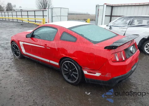 2012 Ford Mustang Boss 302 from USA, damaged, VIN 1ZVBP8CU4C5254431